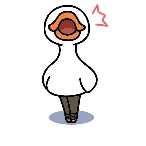 🦢 Эмодзи «() Swan» для Telegram