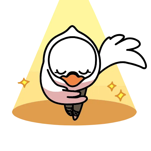 🦢 Эмодзи «() Swan» для Telegram
