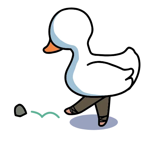 🦢 Эмодзи «() Swan» для Telegram