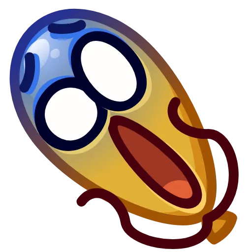 😱 Стикер «Balloon Emoji» для Telegram