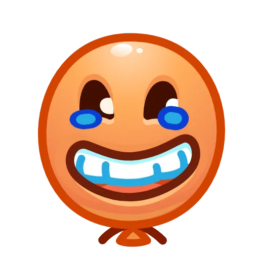😂 Стикер «Balloon Emoji» для Telegram