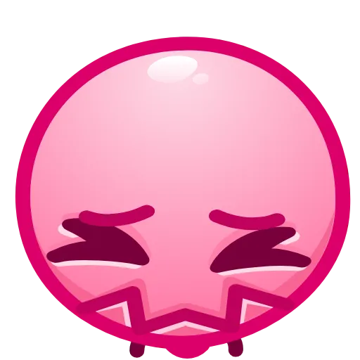 😖 Стикер «Balloon Emoji» для Telegram