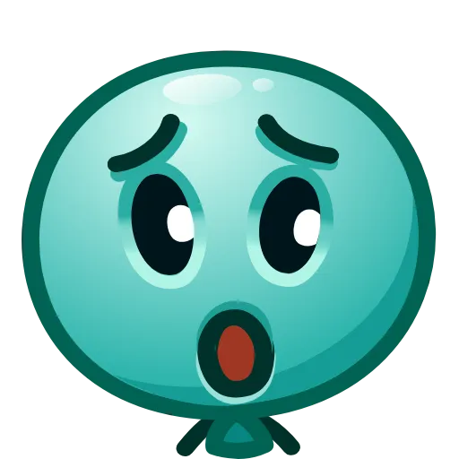 ☹️ Стикер «Balloon Emoji» для Telegram
