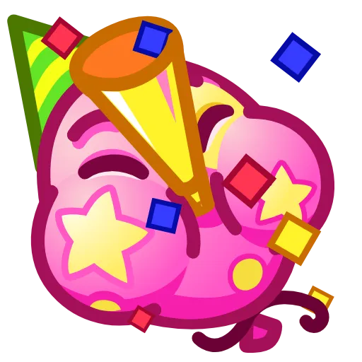 🥳 Эмодзи «Balloon Emoji» для Telegram