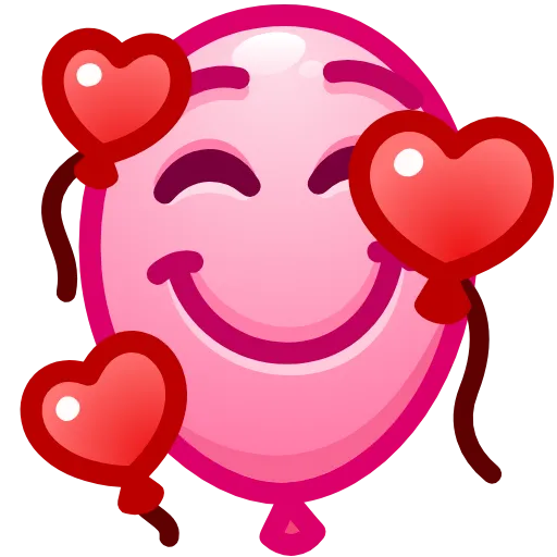 🥰 Эмодзи «Balloon Emoji» для Telegram