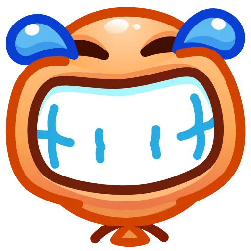 😂 Эмодзи «Balloon Emoji» для Telegram