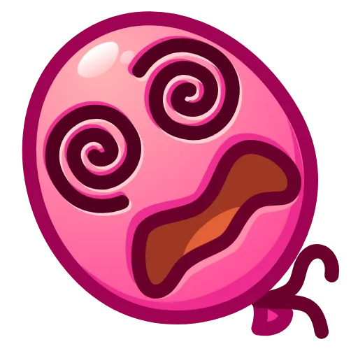 😵‍💫 Эмодзи «Balloon Emoji» для Telegram