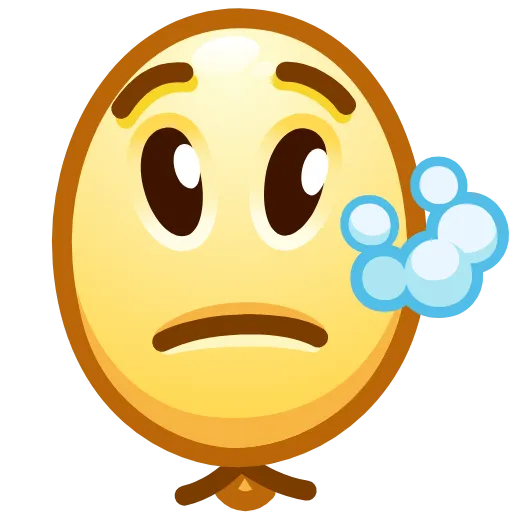 😮‍💨 Эмодзи «Balloon Emoji» для Telegram