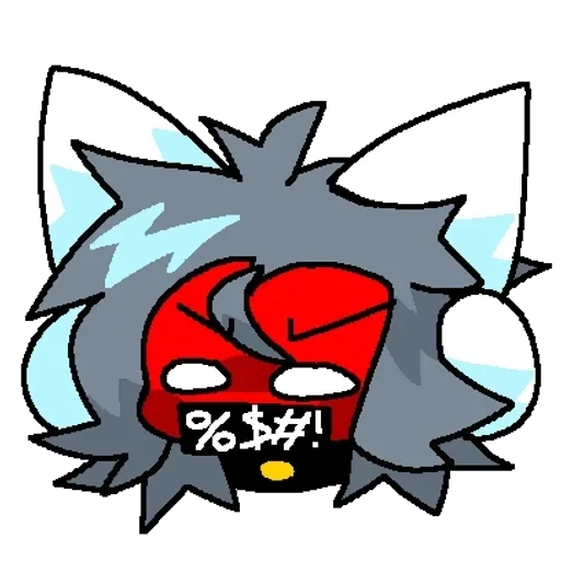🤬 Стикер «Temmieballs mewmon» для Telegram