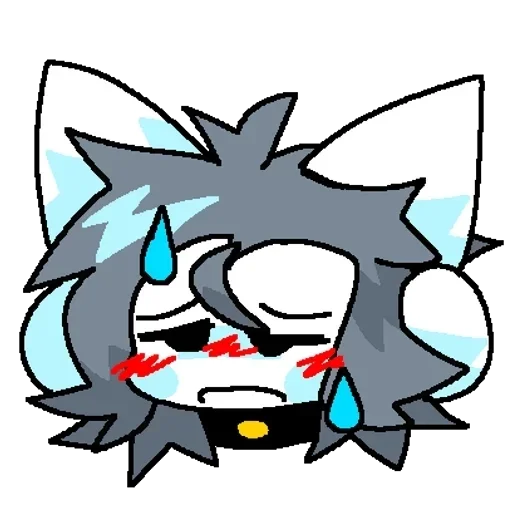 🥵 Стикер «Temmieballs mewmon» для Telegram