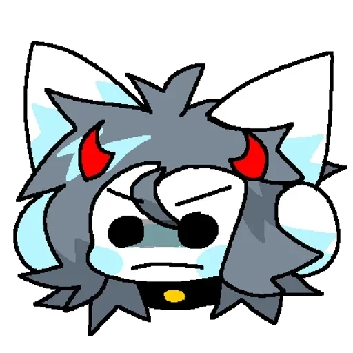 👿 Стикер «Temmieballs mewmon» для Telegram