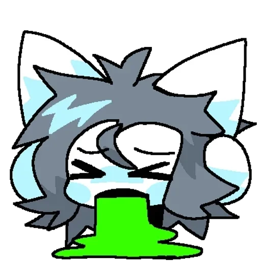 🤮 Стикер «Temmieballs mewmon» для Telegram