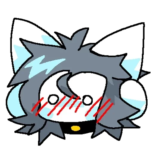 😣 Стикер «Temmieballs mewmon» для Telegram