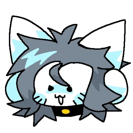 😺 Стикер «Temmieballs mewmon» для Telegram