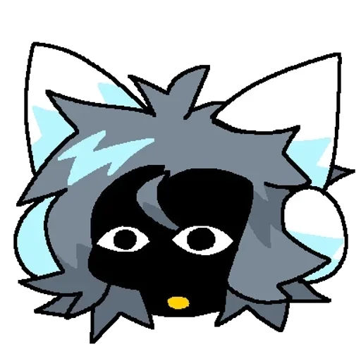 👁 Стикер «Temmieballs mewmon» для Telegram