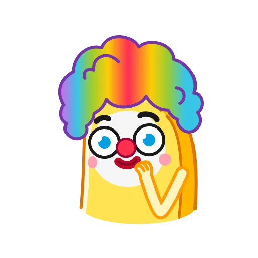 🤡 Стикер «Стикеры» для Telegram