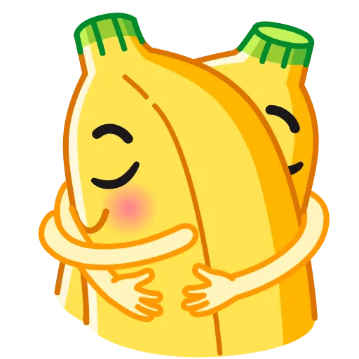 🫂 Эмодзи «Banana» для Telegram