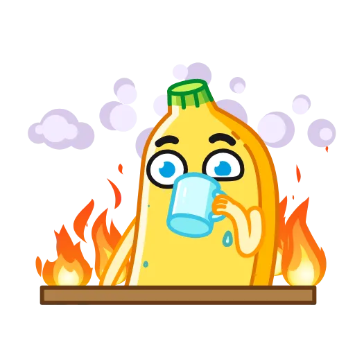 😨 Эмодзи «Banana» для Telegram