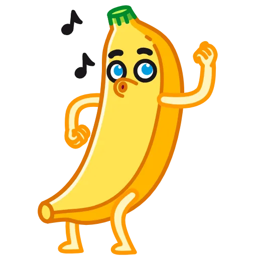 🕺 Эмодзи «Banana» для Telegram