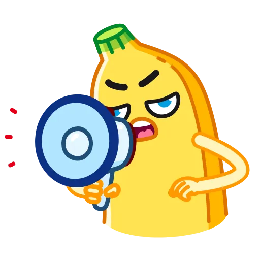 📢 Эмодзи «Banana» для Telegram