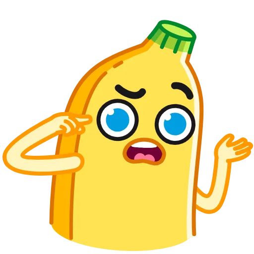 😒 Эмодзи «Banana» для Telegram