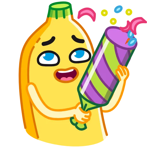 🥳 Эмодзи «Banana» для Telegram
