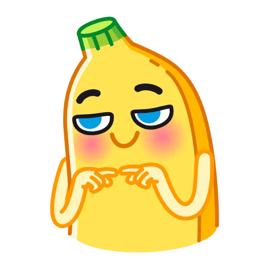 ☺️ Эмодзи «Banana» для Telegram