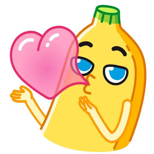 😘 Эмодзи «Banana» для Telegram