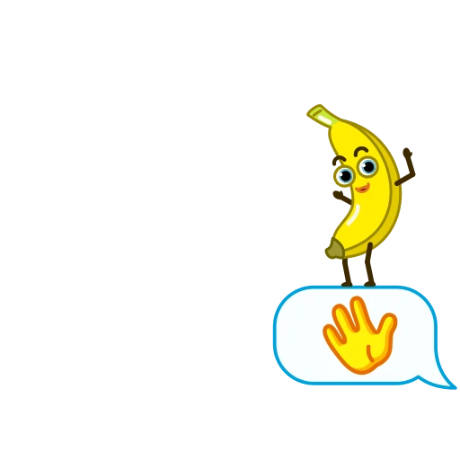 👋 Стикер «Bananza» для Telegram
