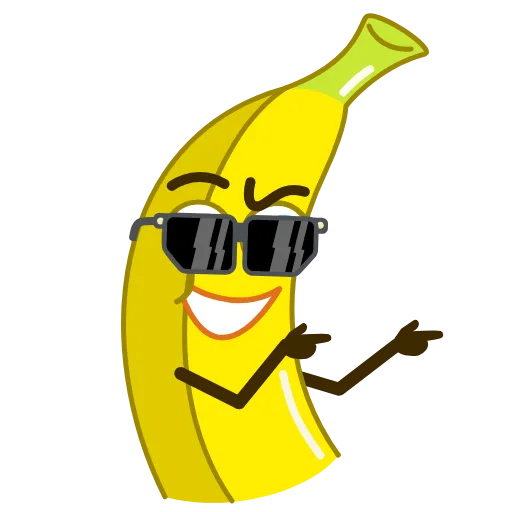 😎 Эмодзи «Bananza» для Telegram