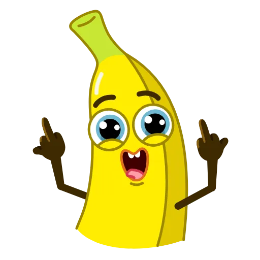 🖕 Эмодзи «Bananza» для Telegram