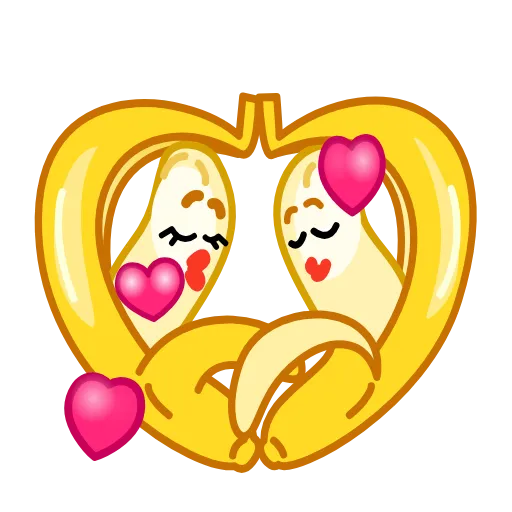 👩‍❤‍💋‍👨 Эмодзи «✈ Banana - банан» для Telegram
