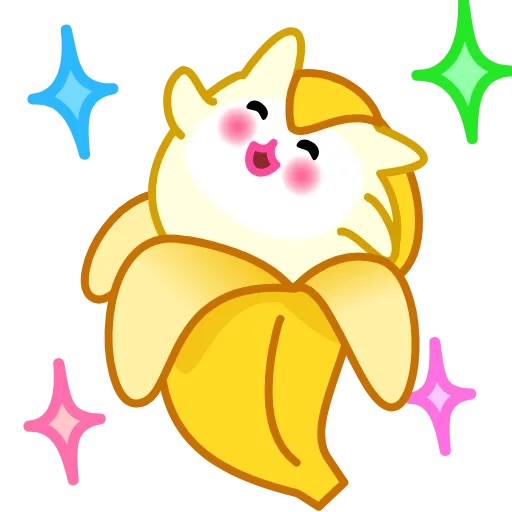 🍌 Эмодзи «✈ Banana - банан» для Telegram