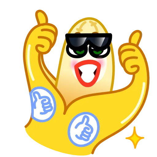 👍 Эмодзи «✈ Banana - банан» для Telegram