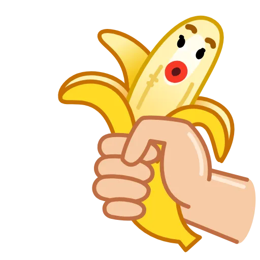 🫨 Эмодзи «✈ Banana - банан» для Telegram