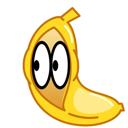 👀 Эмодзи «✈ Banana - банан» для Telegram