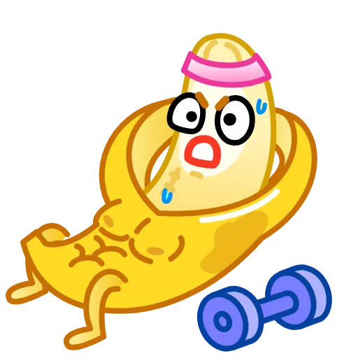 💪 Эмодзи «✈ Banana - банан» для Telegram