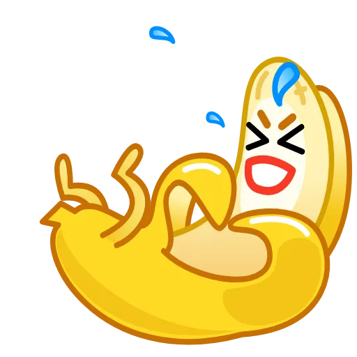 Эмодзи ✈ Banana - банан для Telegram — скачать
