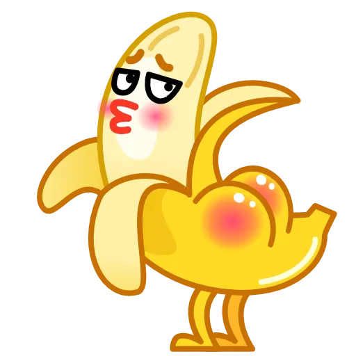 🍑 Эмодзи «✈ Banana - банан» для Telegram