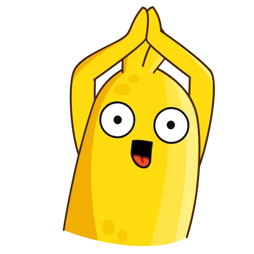 🧘‍♂ Эмодзи «👍 Bananas - бананчик» для Telegram