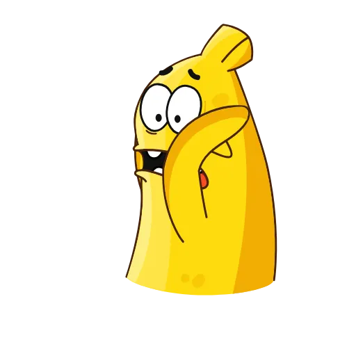 😨 Эмодзи «👍 Bananas - бананчик» для Telegram