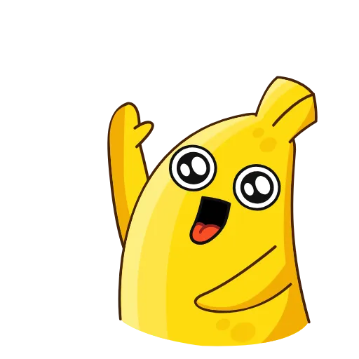 Эмодзи 👍 Bananas - бананчик для Telegram — скачать