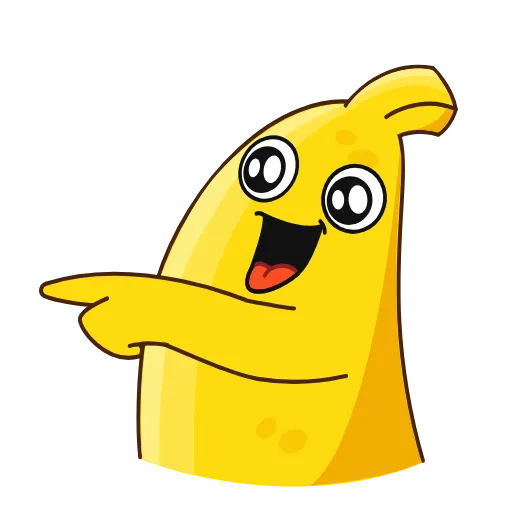 🤣 Эмодзи «👍 Bananas - бананчик» для Telegram