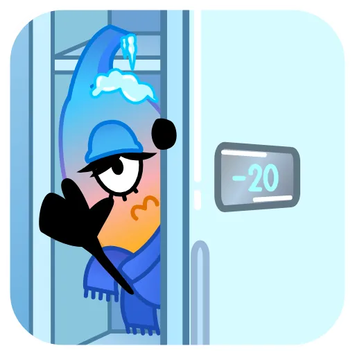 🥶 Эмодзи «Бананеро» для Telegram