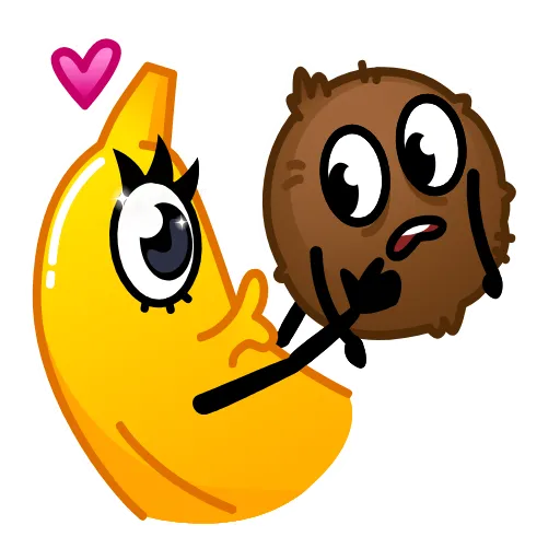 😘 Эмодзи «Бананеро» для Telegram