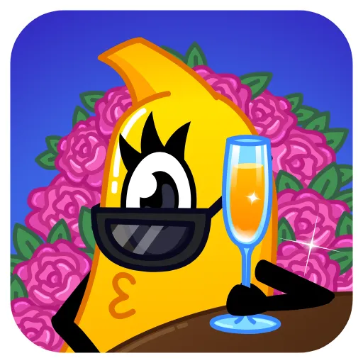 😎 Эмодзи «Бананеро» для Telegram