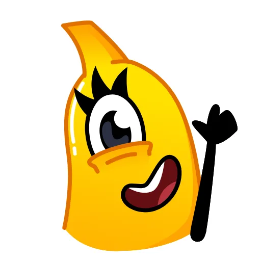 👋 Эмодзи «Бананеро» для Telegram