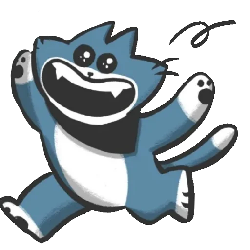 😆 Стикер «Bandit the cat» для Telegram