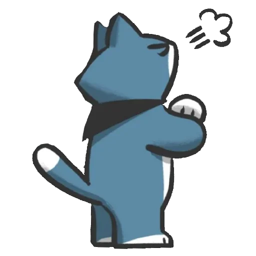 🙄 Стикер «Bandit the cat» для Telegram