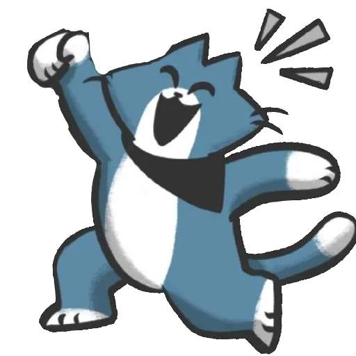 😃 Стикер «Bandit the cat» для Telegram